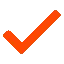 Orange tick